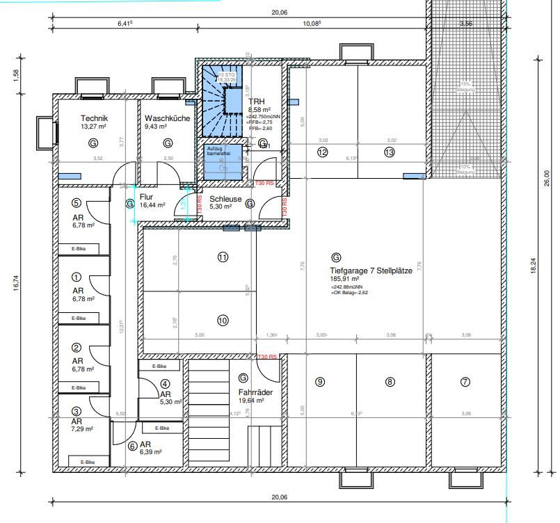 Moderne 4,5-Zimmer-Wohnung in kleiner Wohneinheit, bevorzugte Wohnlage in Ludwigsburg! in Ludwigsburg