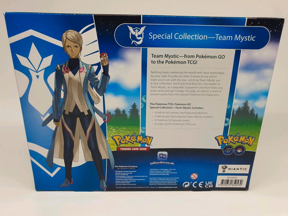 Pokemon Go Special Collection Team Mystic Box EN Neu OVP in Türkenfeld