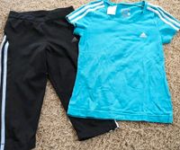 Adidas Sporthose Capri 3/4 & Sport Shirt Gr 140 climalite Hessen - Eltville Vorschau