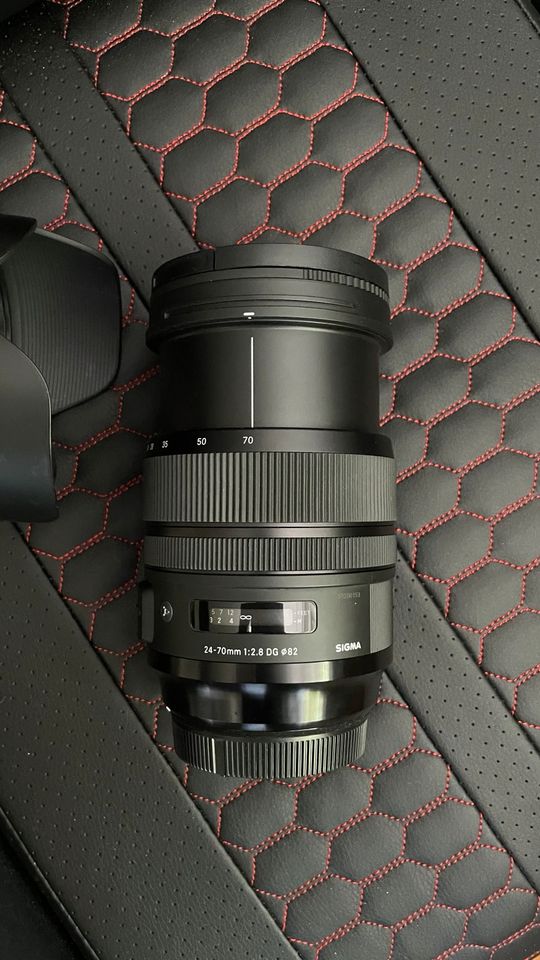 Sigma 24-70mm f2,8 DH OS HSM (A) Canon + Mist Filter + UV Filter in Bretten