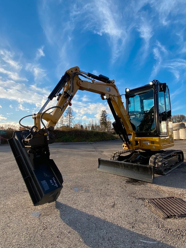 CAT 302.7 CR Minibagger Kompaktbagger mieten München ab 125,- € in München