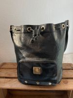 MCM schwarze Beuteltasche Leder Duisburg - Homberg/Ruhrort/Baerl Vorschau