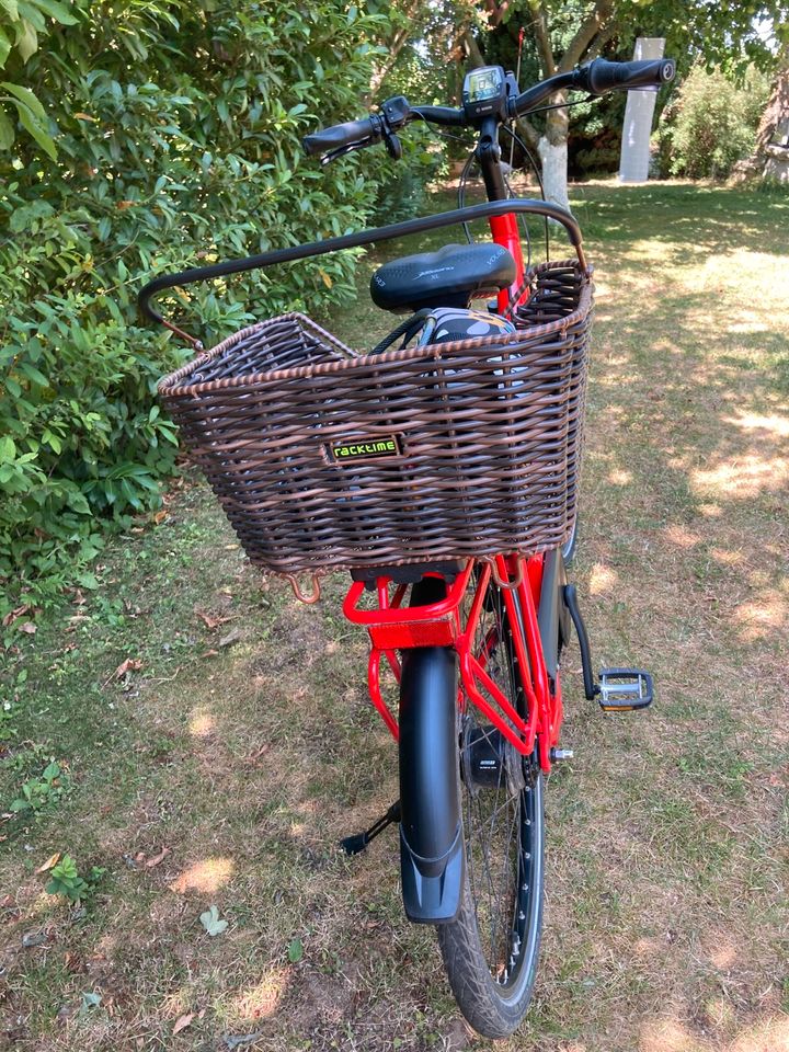 Kalkhoff Agattu Advance 3.B 26" rot/schwarz  RH 45 eBike in Darmstadt