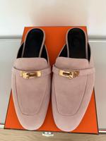 Hermès Pantoletten Oz rosa 40 Hessen - Dreieich Vorschau