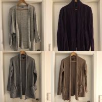 Cardigan Strickweste H&M 40/42 M Atmosphere grau Glitzer lila Baden-Württemberg - Karlsdorf-Neuthard Vorschau