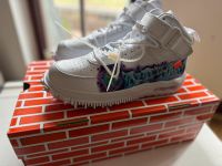 Nike Air Force 1 mittelhoch Off-White Graffiti weiß 40,5 Dresden - Neustadt Vorschau