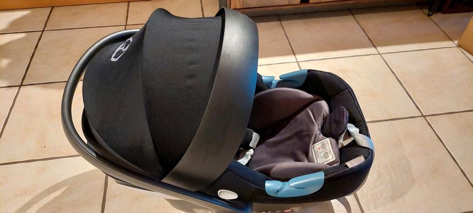 Cybex Aton M iSize Isofix Babyschale mit Base M in Kruft