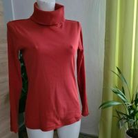 s.Oliver Rollkragen Pullover rot Gr. M top Zustand Sachsen-Anhalt - Starsiedel Vorschau