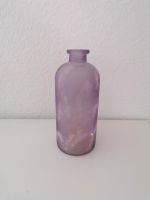 Vase Flasche 25 cm lila Glas mit Lichterkette Thüringen - Greußen Vorschau