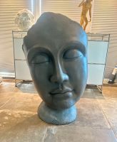 Skulptur Maske Büste Steinfigur Gartenfigur Deko Buddha Nordrhein-Westfalen - Neukirchen-Vluyn Vorschau