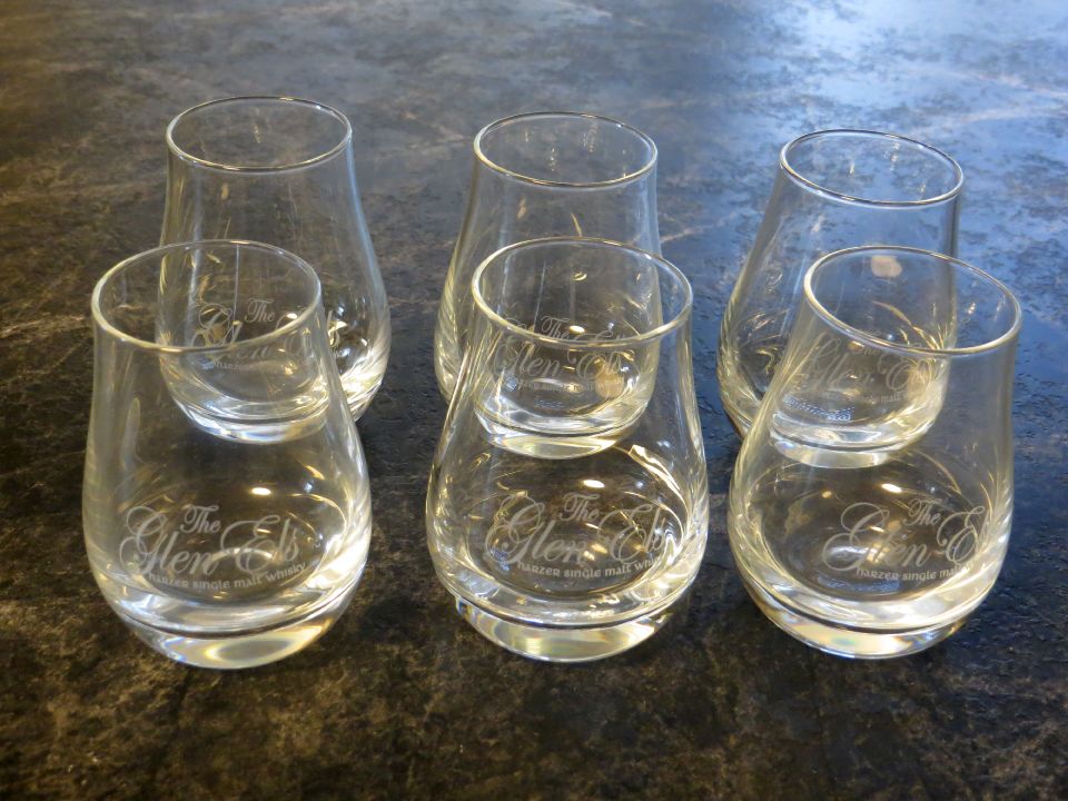 Glen Els - 6 Whisky Nosing Gläser Tastingglas Nosingglas wie neu! in Karlstein