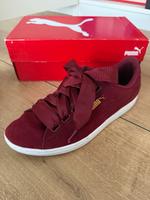 Puma Vicky Ribbon Sneaker rot bordeaux - Gr. 40 Hessen - Limburg Vorschau