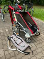 Chariot Cougar 1 mit Zubehör | Fahrradanhänger Bayern - Erlangen Vorschau