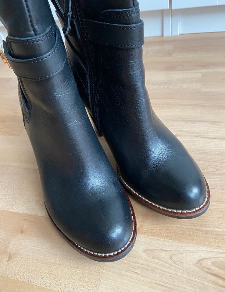 Tommy Hilfiger Stiefel Stiefeletten Schuhe Echtes Leder Gr. 36 in Neuwied