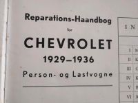 Reparatur Handbuch Chevrolet 1929-1936 dänisch dansk Sachsen - Weißenberg Vorschau