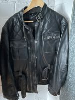 AJS Motorradjacke Leder schwere Qualität XL Harley Davidson Niedersachsen - Haverlah Vorschau