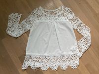 Traum Bluse viel Spitze Creme Gr. 34 XS neu Bayern - Augsburg Vorschau