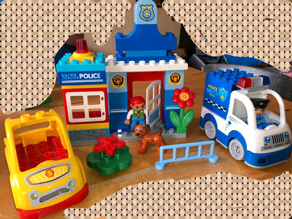 Polizeistation Lego Duplo kompatibel in Dresden