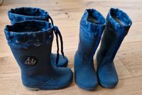 Ungefütterte Kindergummistiefel Gr.22/23, Zwillinge, blau Bayern - Bad Feilnbach Vorschau