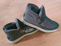 Esprit Gr. 39 Stiefelette Highsneaker Paillette Glitzer Grau Sachsen-Anhalt - Muldestausee Vorschau