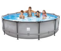 Stahlrahmen-Pool-Set mit Leiter und Pumpe, Maße: Ø 360 x H 100 cm Niedersachsen - Syke Vorschau