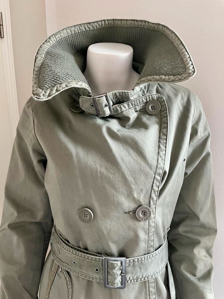 Parka Jacke Damen Gr. S KHUJO Khaki Olivgrün in Flensburg