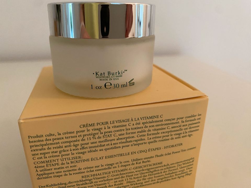 KAT BURKI  VITAMIN C INTENSIVE FACE CREAM Anti-Aging Creme in Hamburg