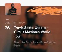 2 Tickets für Travis Scott FFM UR Reihe 2 Hessen - Gemünden (Wohra) Vorschau