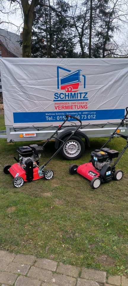 Anhänger und Geräte Vermietung Schmitz Mietpark Lorup in Werlte 