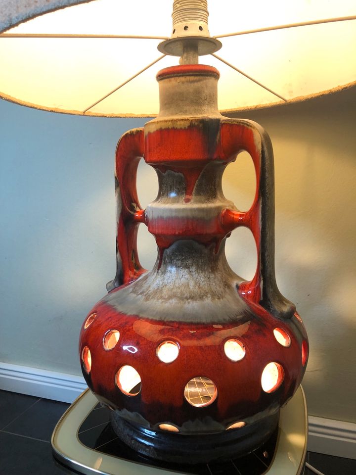 FAT LAVA Lampe, 70er Jahre, XL Größe, Vintage, Retro in Neumünster