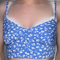 Tally Weijl Sommer top Blumen Print neu Etikett blau weiß XS Brandenburg - Großbeeren Vorschau