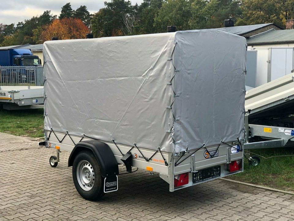 ⭐Anhänger Saris McAlu Pro MP 255x133x30+150 cm Plane 1350 kg in Schöneiche bei Berlin