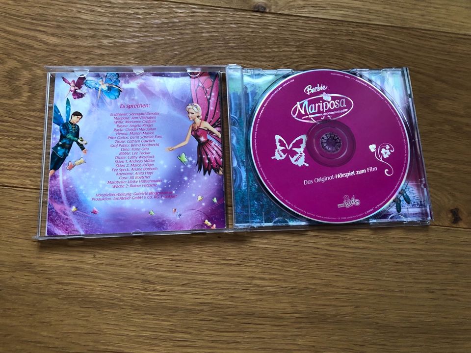 CD Barbie Mariposa & ihre Freundinnen Hörspiel zum Film in Sickte