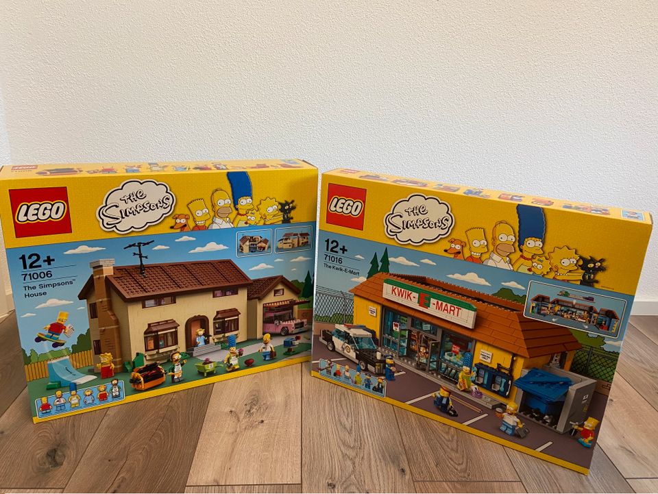 Lego Simpsons SET 71006 Haus 71016 Kwik E-Markt NEU OVP VERSIEGEL in Offingen