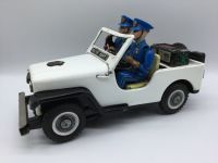 T.N Nomura, Police Patrol Jeep, Blechspielzeug, Japan 1950er Hessen - Fürth Vorschau