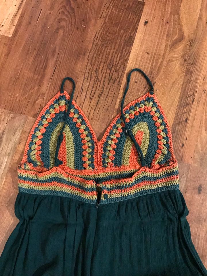 Jumpsuit Ibiza Boho Rückenfrei gehäkelt Sommer  gr. 38 in Köngen