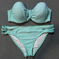 Buffalo 42 B push up bandeau Bikini türkis Aquamarin Nordrhein-Westfalen - Wermelskirchen Vorschau