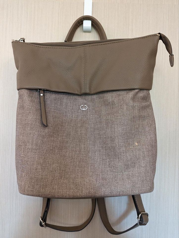 Rucksack Gerry Weber, beige/braun in Erbach