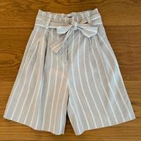 Massimo Dutti Paperbag Hose Shorts Leinen 34 Creme beige Altona - Hamburg Othmarschen Vorschau