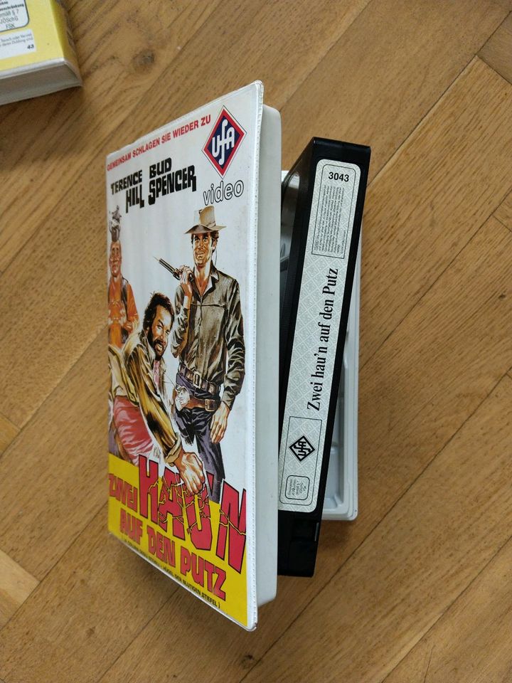 5 VHS Kassetten,  Disney, Ufa, Roger Rabbit, Bud Spencer in Dresden