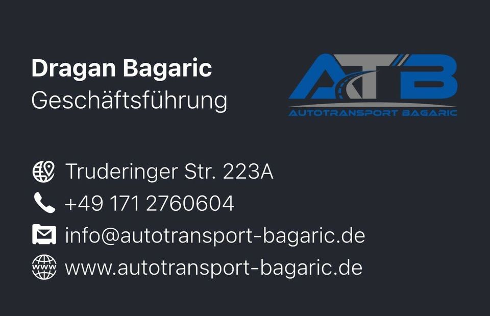 Autotransport / Abschleppdienst  / KFZ Überführung in München
