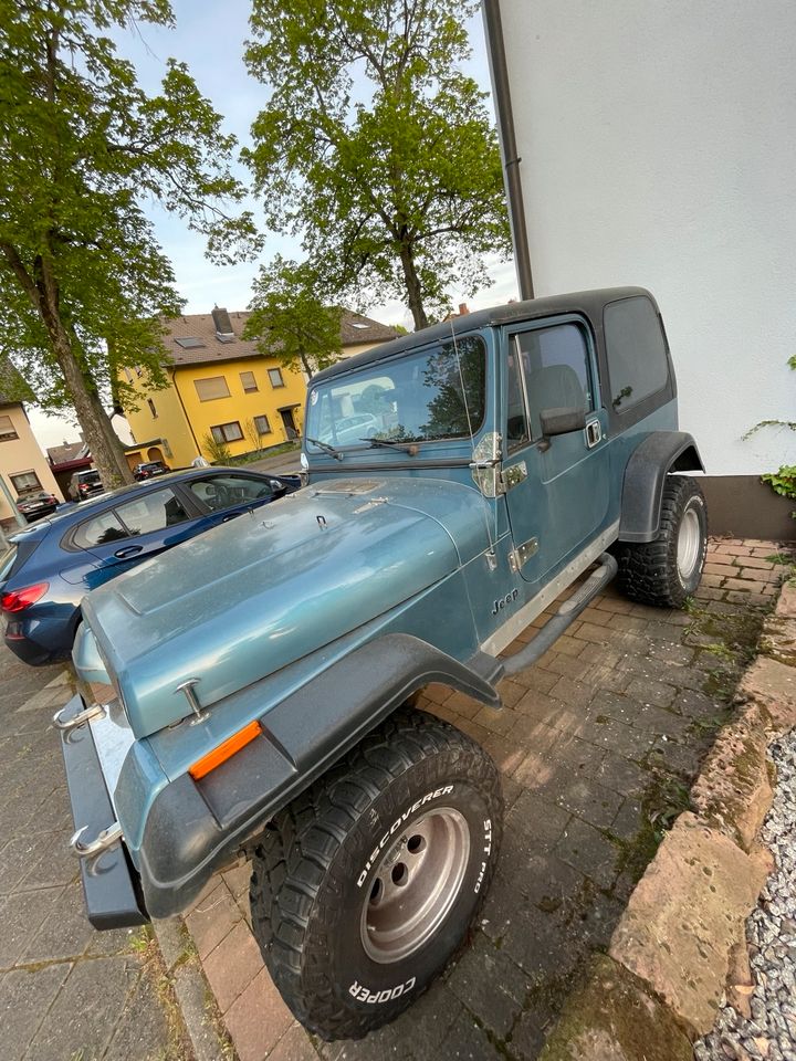 Wrangler Jeep Baujahr 6/87 Oldtimer, H-Kennzeichen, TÜV neu in Mannheim