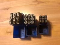 GRAVUREM Schlagzahlen 4,6,8 mm Schlagbuchstaben Schlagstempel 0-9 Nordrhein-Westfalen - Ennepetal Vorschau
