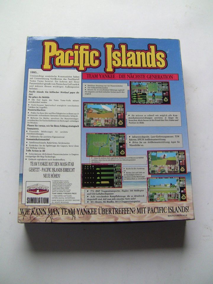 Vintage PC Spielebox - Pacific Islands in Essen-Haarzopf