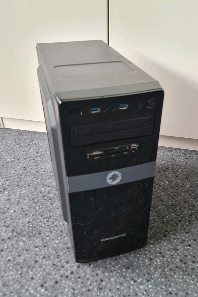 Office-Case PC Gehäuse incl. Netzteil und DVD Laufwerk in Herne