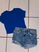 SET JEANS SHORTS ZARA UND TOP GR 36 Nordrhein-Westfalen - Elsdorf Vorschau