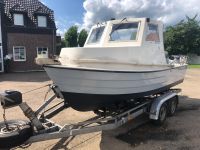 angelboot Ryds 520mitt klain kajute und 90 ps Mercury2 takt motor Nordrhein-Westfalen - Kalkar Vorschau