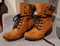 Schnürstiefeletten von Rieker - Größe 37 Hessen - Oestrich-Winkel Vorschau