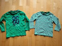 2 Langarmshirts Grün Topolino Größe 116 Niedersachsen - Vechelde Vorschau