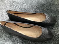Geox Ballerina schwarz Gr. 39 Leder Berlin - Tegel Vorschau